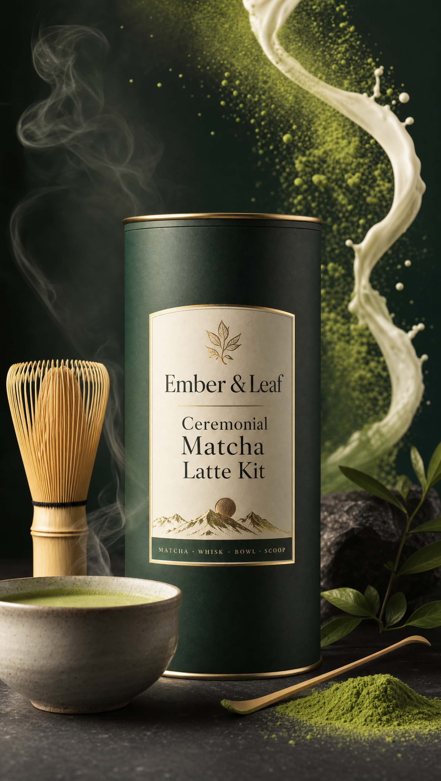 Ember & Leaf product motion ad preview